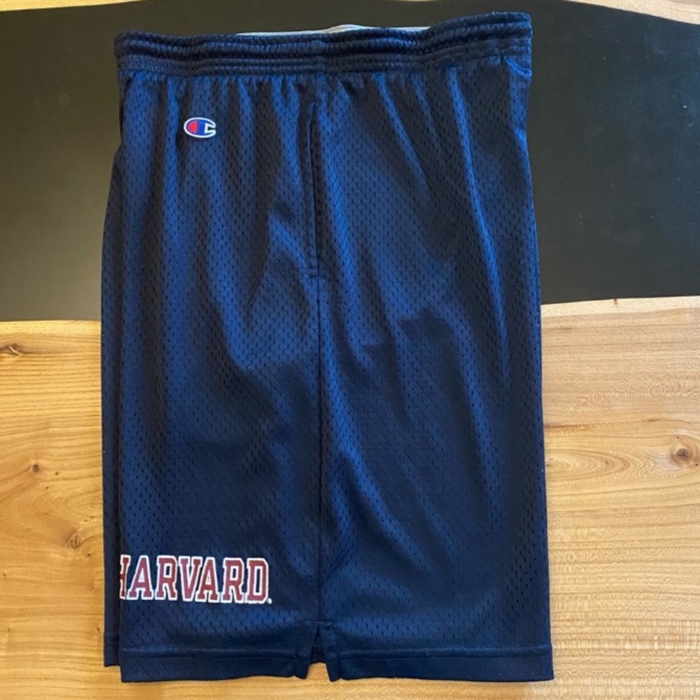 Harvard Champion mens small navy blue athletic shorts